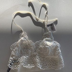 Urban Outfitters White Lace Barlette